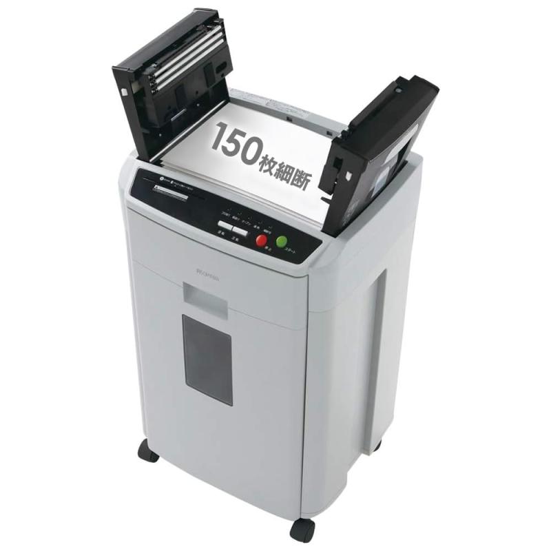 あんどらIRIS OHYAMA AFS100C 自動細断シュレッダー Amazon | アイリスオーヤマ オートフィードシュレッダー 業務用