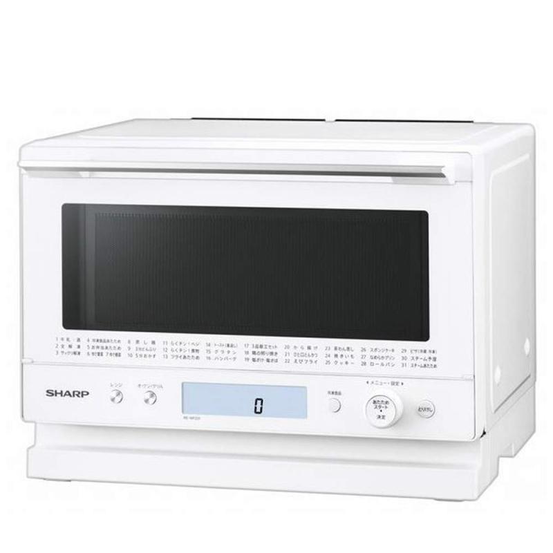 【中古】シャープ 簡易スチームオーブンレンジ 23L ホワイト系SHARP 過熱水蒸気オーブンレンジ PLAINLY(プレーンリー) RE-WF231-W