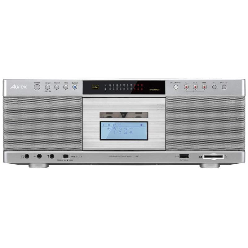 【中古】東芝 ハイレゾ対応SD/USB/CDラジカセTOSHIBA Aurex TY-AK2