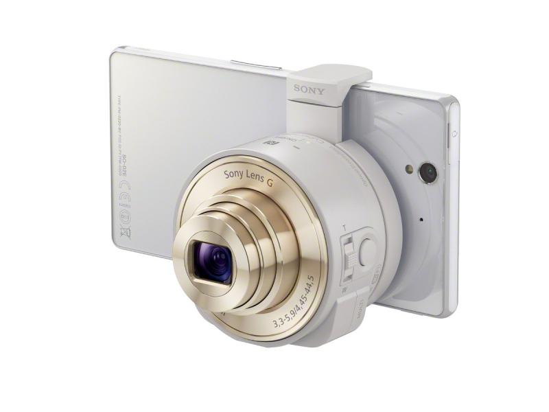 【中古】SONY デジタルカメラ Cyber-shot レンズスタイルカメラ QX10 ホワイト DSC-QX10-W|ソファポテト