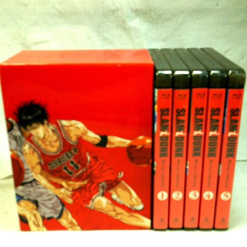【中古】BD スラムダンク SLAM DUNK Blu-ray Collection Box 全5巻書き割り