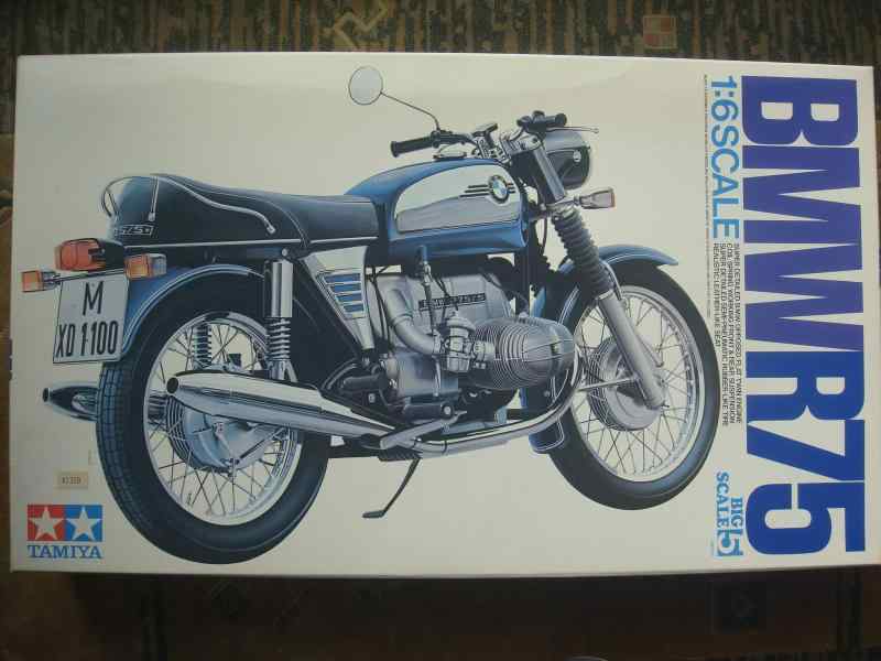 【中古】タミヤ 1/6 オートバイシリーズ No.5 BMW R75/5 プラモデル 16005｜ソファポテト