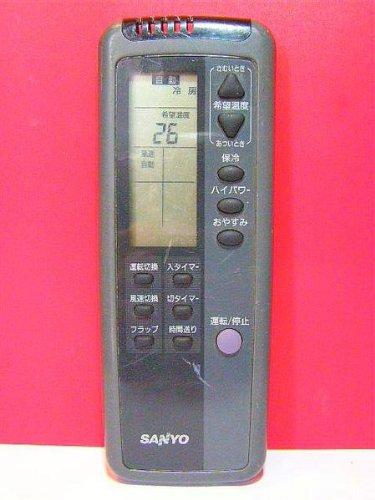 【中古】サンヨー エアコンリモコン RCS-WR3B(K)