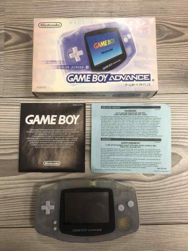 【中古】ゲームボーイアドバンス ミルキーブルー【メーカー生産終了】