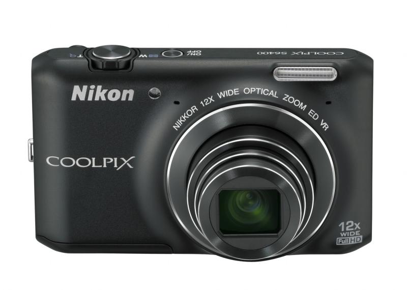 【中古】Nikon デジタルカメラ COOLPIX S6400 タッチパネル液晶 光学12倍ズーム スマートブラック S6400BK｜ソファポテト