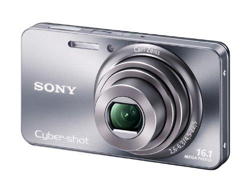 【中古】SONY デジタルカメラ Cyber-Shot(サイバーショット) W570 1610万画素CCD 光学ｘ5 シルバー DSC-W570/S｜ソファポテト