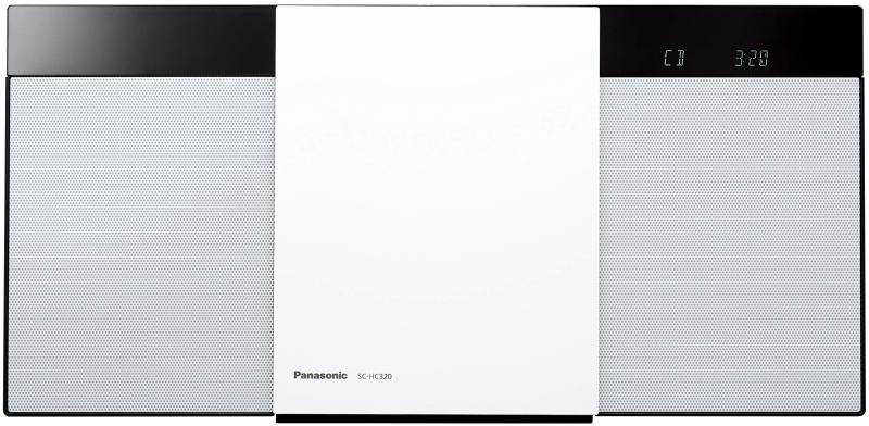 【中古】パナソニック ミニコンピューターポ FM/AM 2ダンス楽隊 Bluetooth相応う USB記憶装置吹き込み役立つこと積み上げる SC-HC320-W