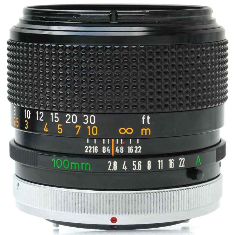 【中古】Canon キャノン FD 100mm F2.8 S.S.C.