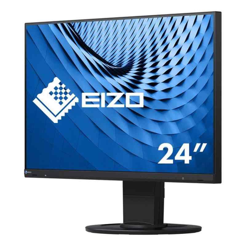 【中古】EIZO カラー液晶モニター 23.8型 ブラック EV2460-BK