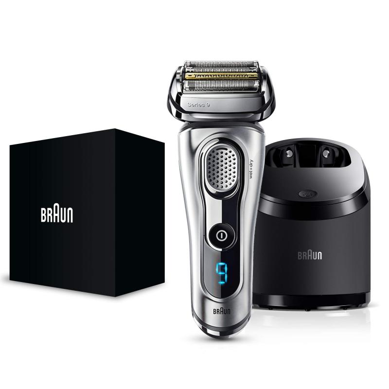 【中古】【洗い濯ぎ器付き添い人】 赤銅色 メンズ灯し火電気カミソリ 続きもの9 9292竓 5とり捨てる取り合わせ 洗い濯ぎ器付 ねばり着く3D上端 人工学習能力 自動小銃自然調整 水洗いする お風呂剃り可無光沢模範例