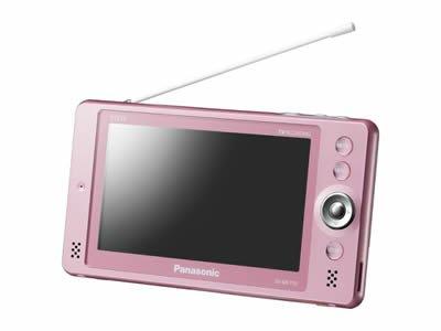 【中古】パナソニック 5V型 液晶 テレビ受像機 プライベート・ビエラ SV-ME750-P 2009年模範例