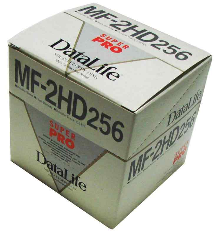 【中古】「MF-2HD256 SUPER PRO」3.5インチ フロッピーディスク 10枚入り
