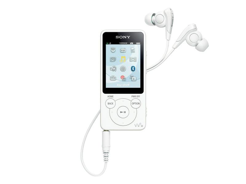【中古】ソニー SONY ウォークマン Sシリーズ NW-S14 : 8GB Bluetooth対応 イヤホン付属 2014年モデル ホワイト NW-S14 W
