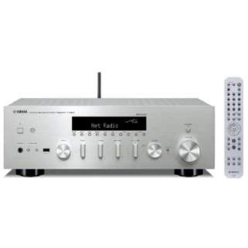 【中古】ヤマハ ネットワークHiFiレシーバー ワイドFM・AMチューナー/Wi-Fi/Bluetooth/ハイレゾ音源対応 シルバー R-N602(S)