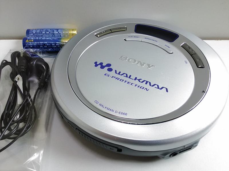 【中古】D-E666 CDウォークマン