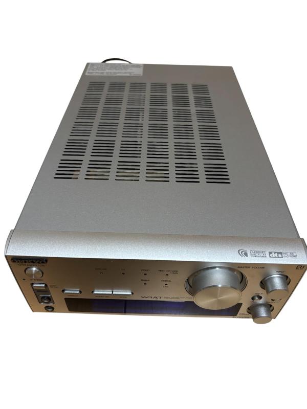 【中古】ONKYO INTEC205 AVセンター 35W×3ch SA-907FX(S) シルバー|ソファポテト