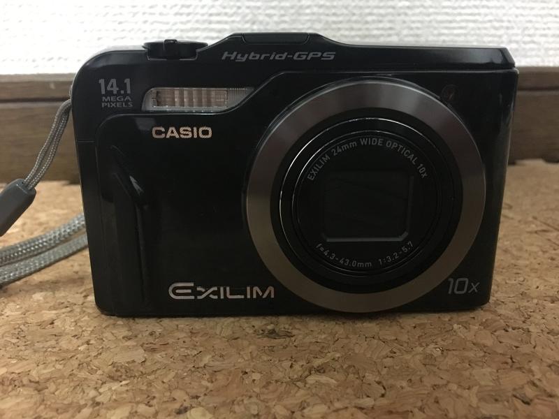 【中古】CASIO デジタルカメラ EXILIM EXH20G 1410万画素 光学10倍ズーム EX-H20GBK ブラック