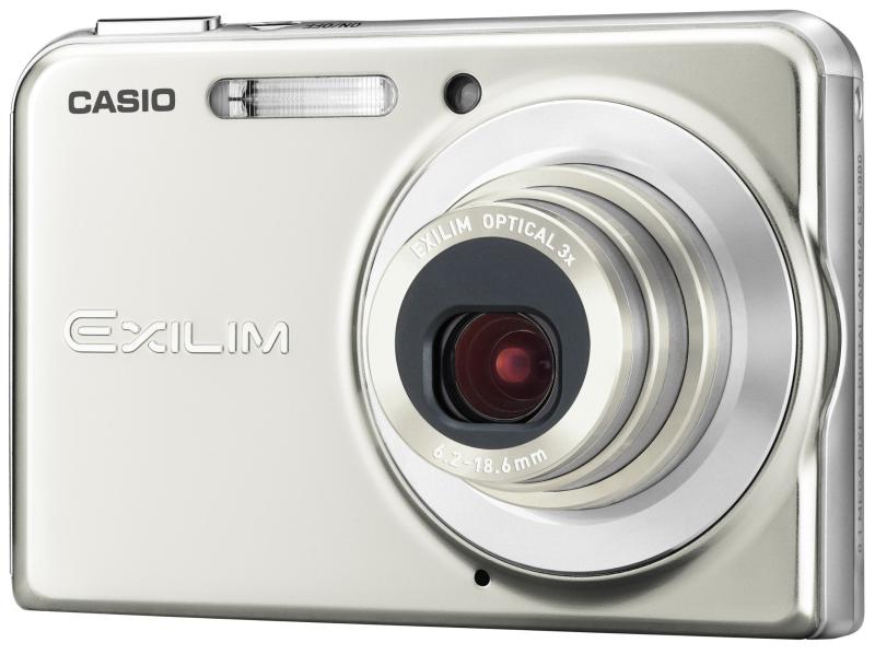 【中古】CASIO デジタル写真機 EXILIM (エクシリム) CARD しろがね色 EX-S880SR