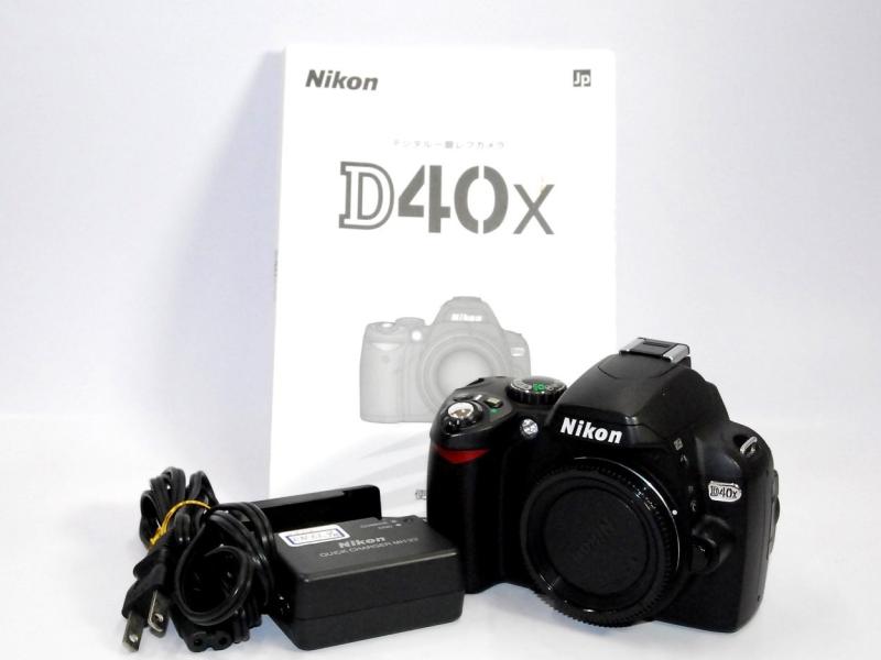 【中古】Nikon デジタル一眼二眼レフ写真機 D40X 上半身 D40X