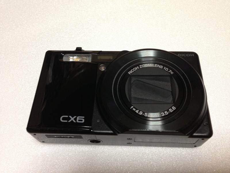 【中古】RICOH デジタルカメラ CX6ブラック CX6-BK