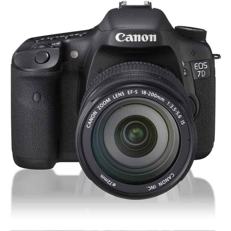 【中古】Canon デジタル一眼レフカメラ EOS 7D レンズキット EF-S18-200mm F3.5-5.6 IS USM付属 EOS7D18200ISLK