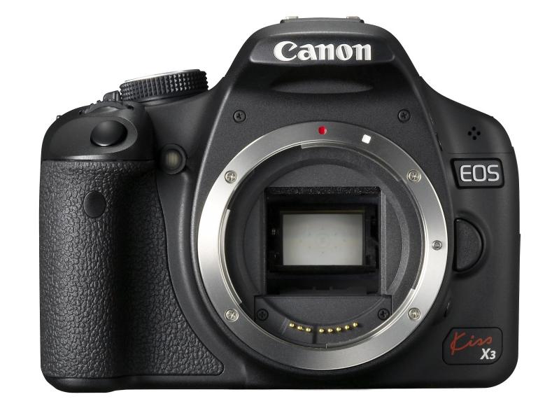 【中古】Canon デジタル一眼二眼レフ写真機 Kiss X3 上半身 KISSX3-BODY