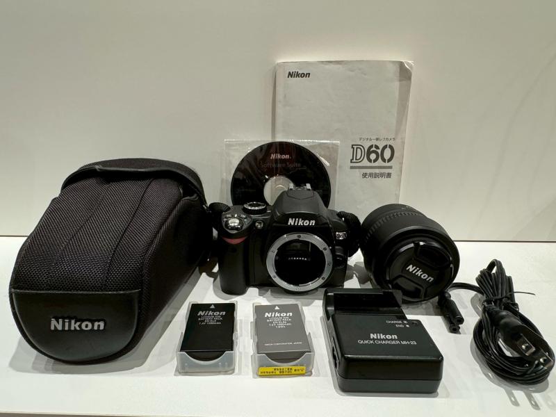 【中古】Nikon デジタルカメラ D60 レンズキット D60LK