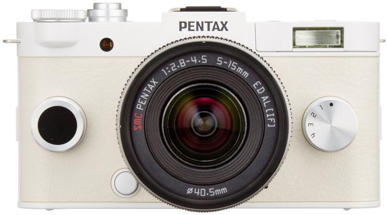 【中古】RICOH ミラーレス一眼 Q-S1 ズームレンズキット [標準ズーム 02 STANDARD ZOOM] ピュアホワイト 06191