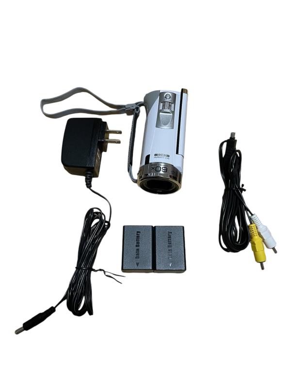 【中古】ビクター JVC SD対応 32GBメモリー内蔵フルハイビジョンビデオカメラ (シルキーホワイト)GZ-EX380-W|ソファポテト