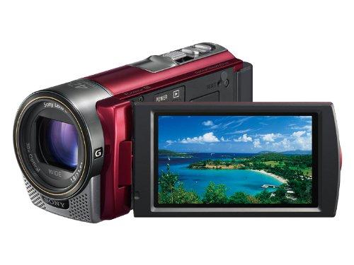 【中古】SONY デジタルHDビデオカメラレコーダー CX180 レッド HDR-CX180/R｜ソファポテト