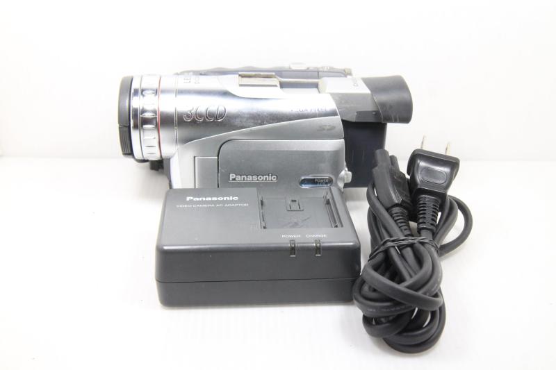 【中古】パナソニック NV-GS200K-S デジタルテレビカメラ しろがね色
