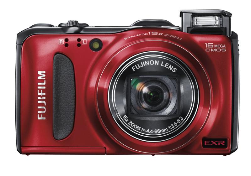 【中古】FUJIFILM デジタルカメラ FinePix F550EXR レッド FX-F550EXR R