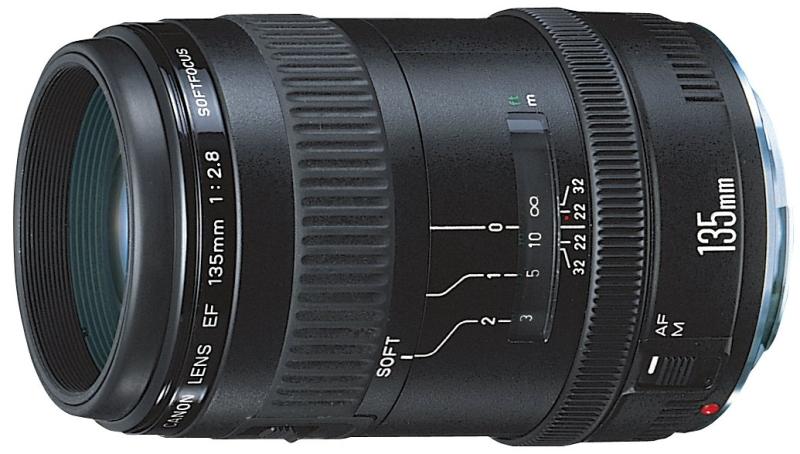 【中古】Canon EF水晶体 EF135粍 F2.8 単興味の中心水晶体 望遠