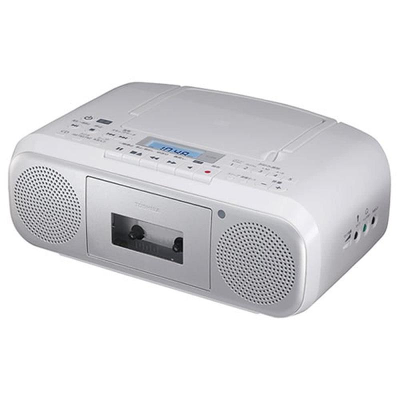 【中古】TY-CDH8-S(しろがね色) CDラジオカセットレコーダー 広広としたFM相応う