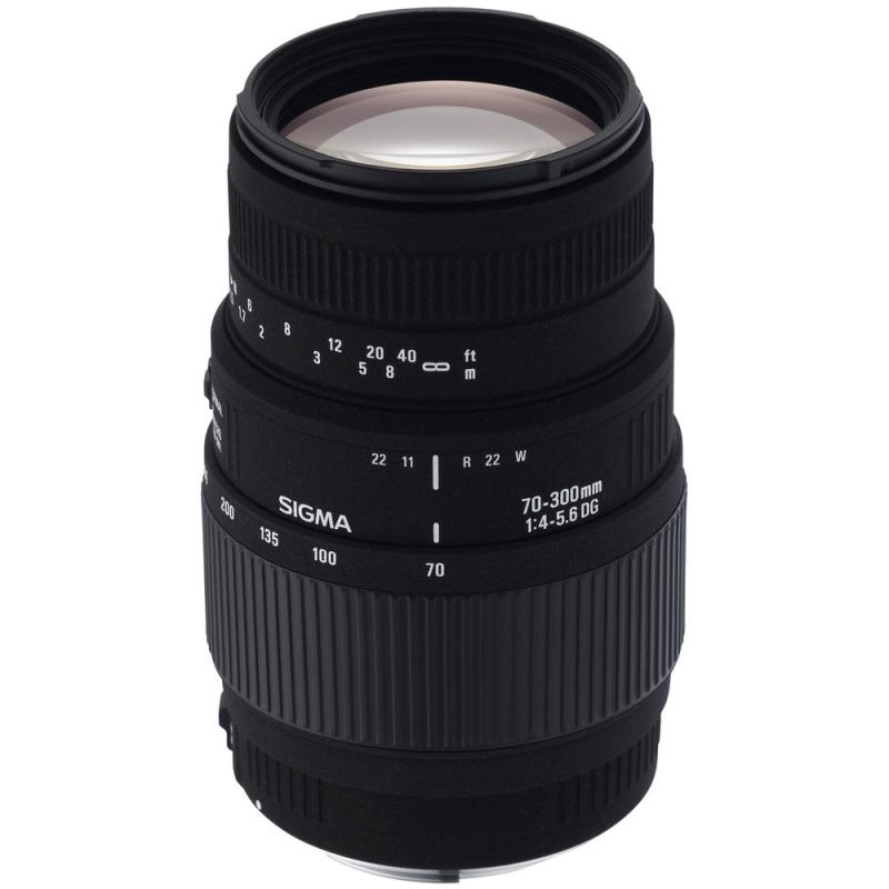 【中古】SIGMA 望遠ズームレンズ APO 70-300mm F4-5.6 DG MACRO シグマ用 フルサイズ対応 508401｜ソファポテト
