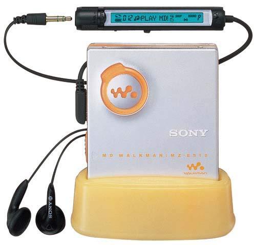 【中古】SONY MZ-E510 D MDウォークマン (オレンジ色)
