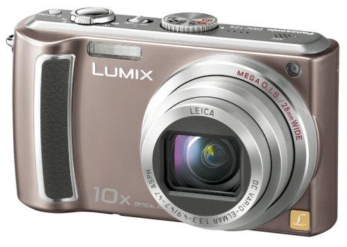 【中古】パナソニック デジタルカメラ LUMIX (ルミックス) ブラウン DMC-TZ5-T｜ソファポテト