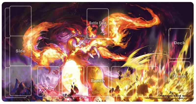 楽天市場】ポケモンカードゲーム ラバープレイマット リザードン