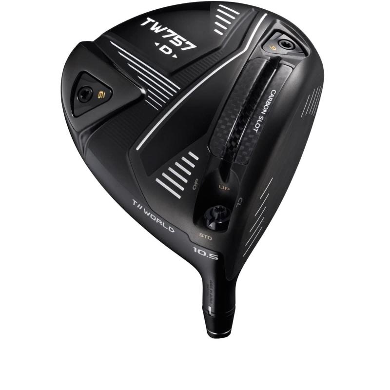 【中古】本間ゴルフ ドライバー T//WORLD TW757 TYPE-D VIZARD FOR TW757 ロフト角:9.0° フレックス:S ブラック