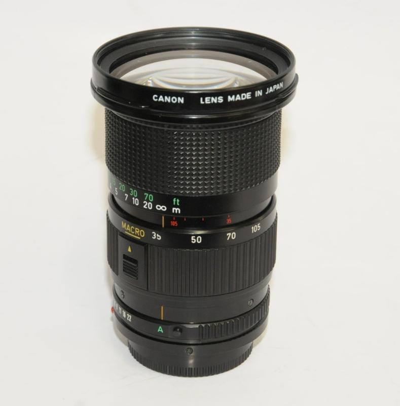 【中古】Canon MF水晶体 NewFD 35-105粍 F3.5