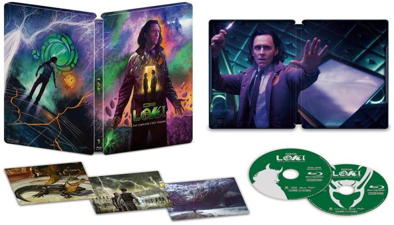 【中古】ロキ　シーズン1 Blu-ray コレクターズ・エディション スチールブック [Blu-ray]｜ソファポテト