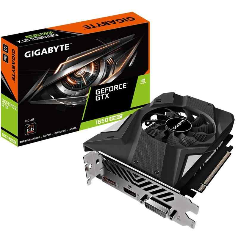 【中古】GIGABYTE NVIDIA GeForce GTX1650Super 積み上げる グラフィックゲーム盤 GDDR6 4GB シングルファンモデル GV-N165SOC-4GD