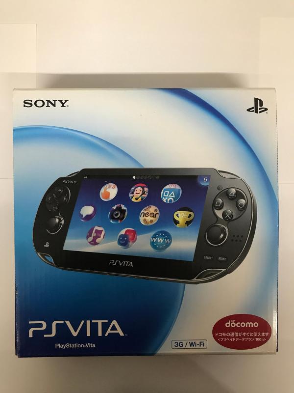 【中古】PlayStation Vita (プレイステーション ヴィータ) 3G/Wi‐Fiモデル クリスタル・ブラック (初回版) (PCH-1100 AA01)【メーカー生産終了】 20,238円