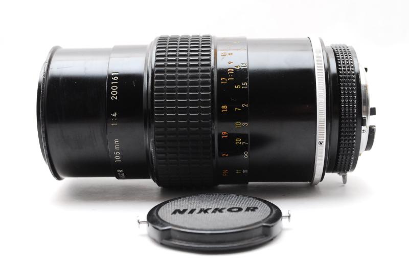 【中古】Nikon ニコン Ai Micro NIKKOR 105mm F4|ソファポテト