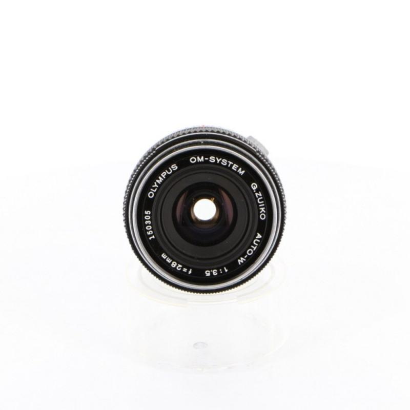 【中古】OLYMPUS MFレンズ OM 28mm F3.5