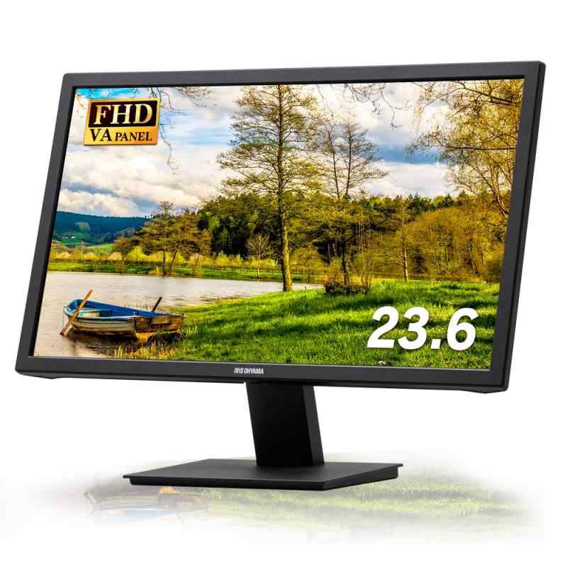 【中古】アイリスオーヤマ 管する 液晶見せびらかす 23.6in ゲーミングモニター 液晶管する 黒いこと ILD-A23FHD-B