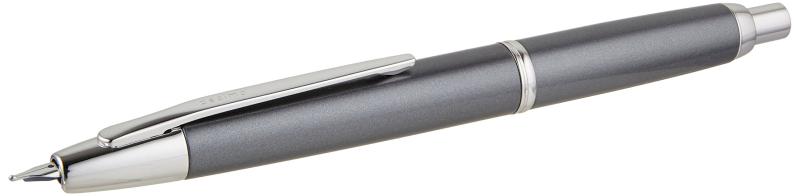 【中古】筆旗がしら受け答え デシモ 太字(B)【ダークグレーマイカ軸】 FCT15SRGYB