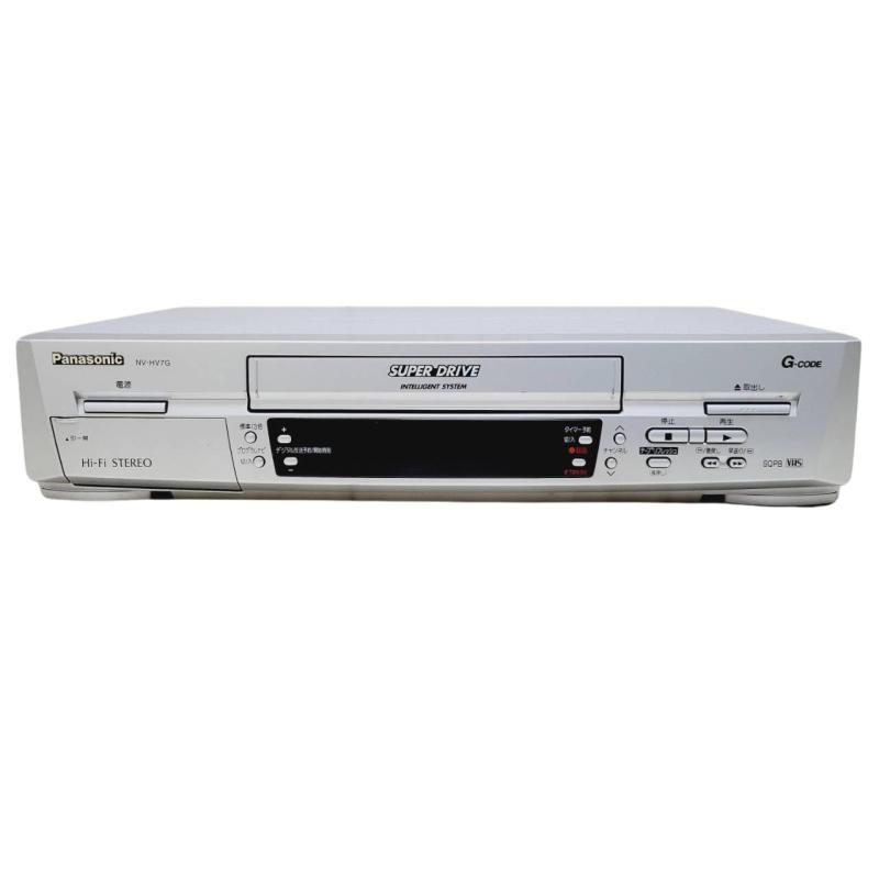【中古】パナソニック(Panasonic) VHSビデオデッキ　パナソニック　NV-HV7G