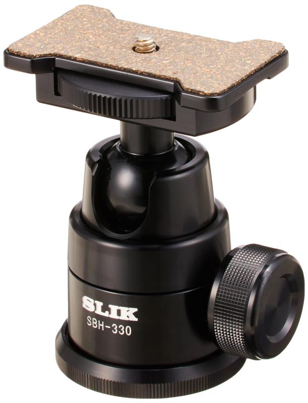 【中古】SLIK 雲台 SBH-330 BK 大まか雲台型 黒いこと 206027