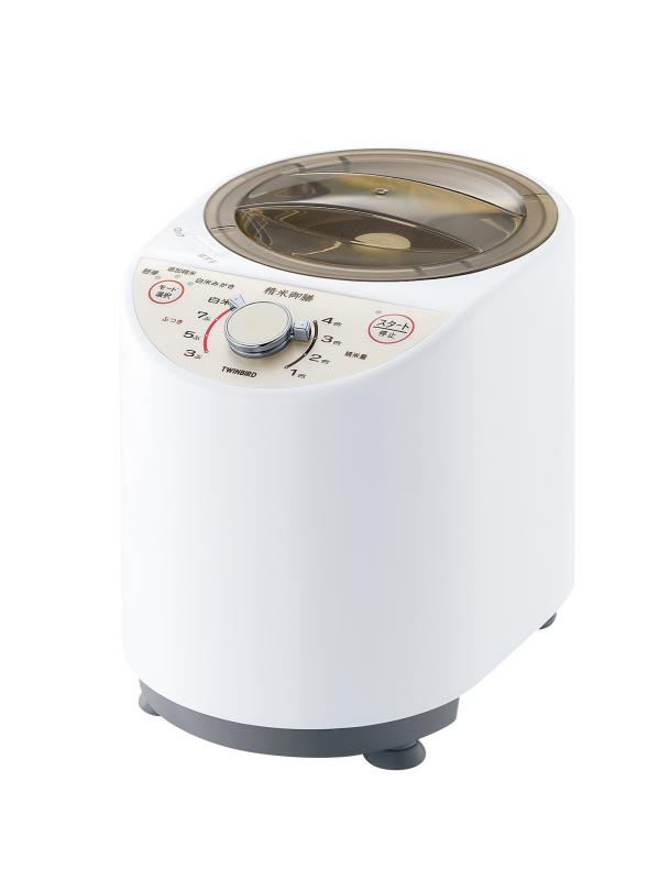【中古】ツインバード コンパクト精米器 ホワイト MR-E500W